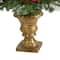 4ft. Pre-Lit Pine, Pinecone & Berries Artificial Christmas Tree, Clear LED Lights